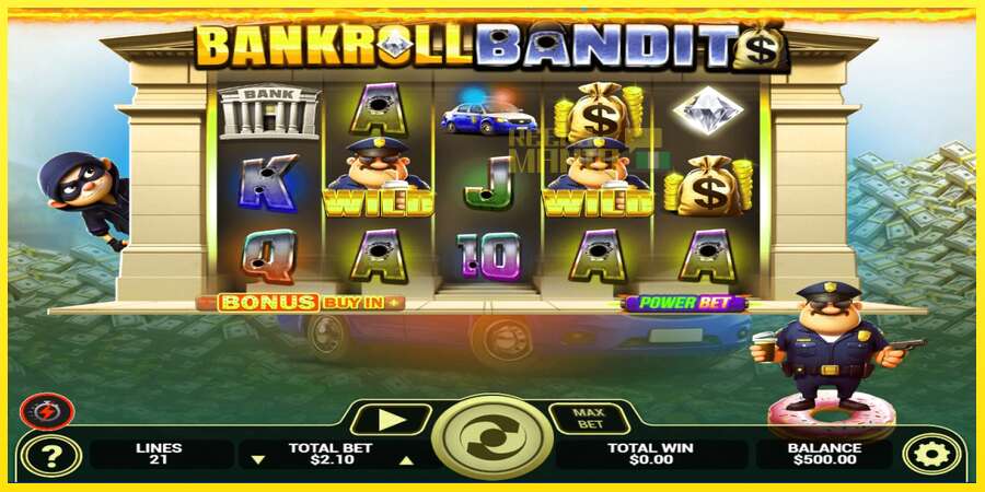 Riktiga pengar med en spelautomat Bankroll Bandits, bild 1