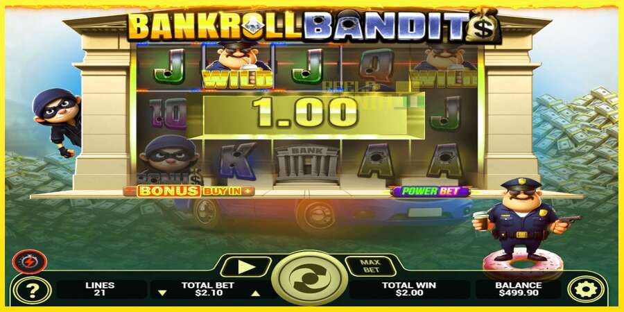 Riktiga pengar med en spelautomat Bankroll Bandits, bild 2