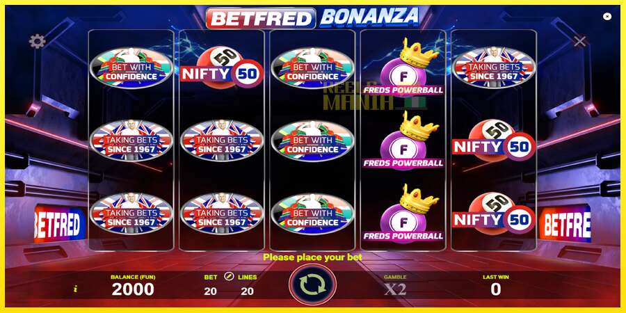 Riktiga pengar med en spelautomat Betfred Bonanza, bild 1