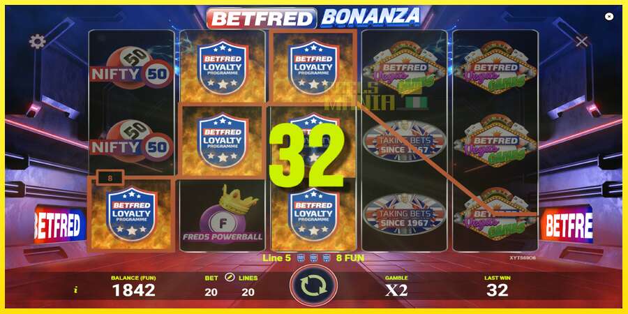 Riktiga pengar med en spelautomat Betfred Bonanza, bild 4