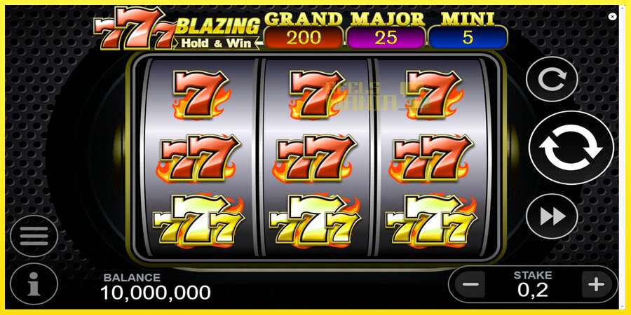 Riktiga pengar med en spelautomat 777 Blazing Hold & Win, bild 1