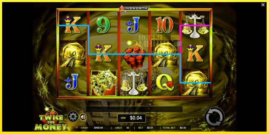 Riktiga pengar med en spelautomat Twice the Money, bild 3