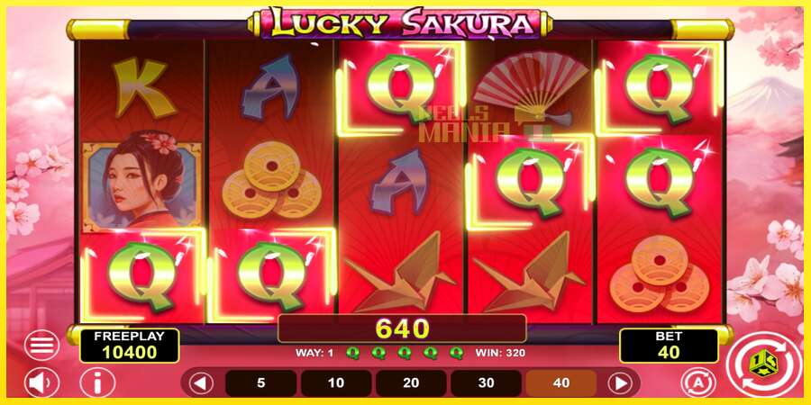 Riktiga pengar med en spelautomat Lucky Sakura Win Spins, bild 3