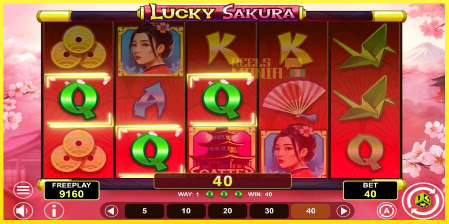 Riktiga pengar med en spelautomat Lucky Sakura Win Spins, bild 4