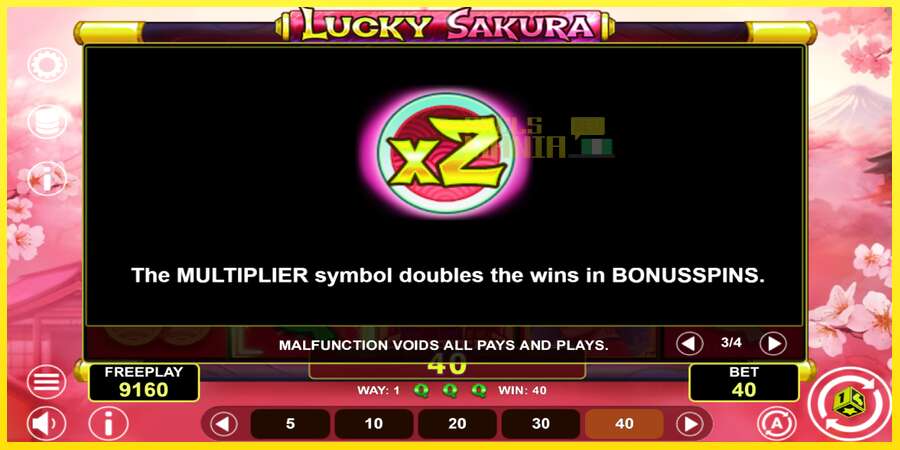 Riktiga pengar med en spelautomat Lucky Sakura Win Spins, bild 7