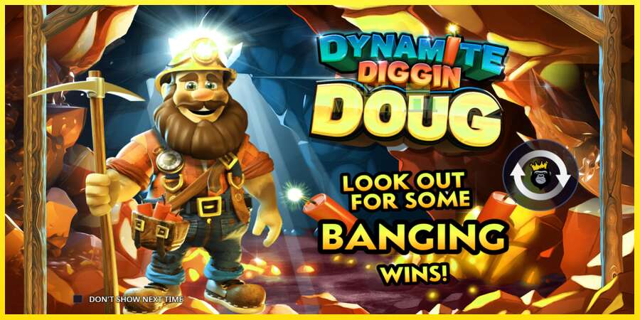 Riktiga pengar med en spelautomat Dynamite Diggin Doug, bild 1