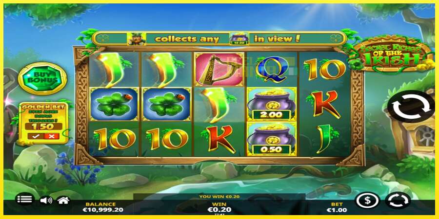 Riktiga pengar med en spelautomat Secret Riches of The Irish, bild 3