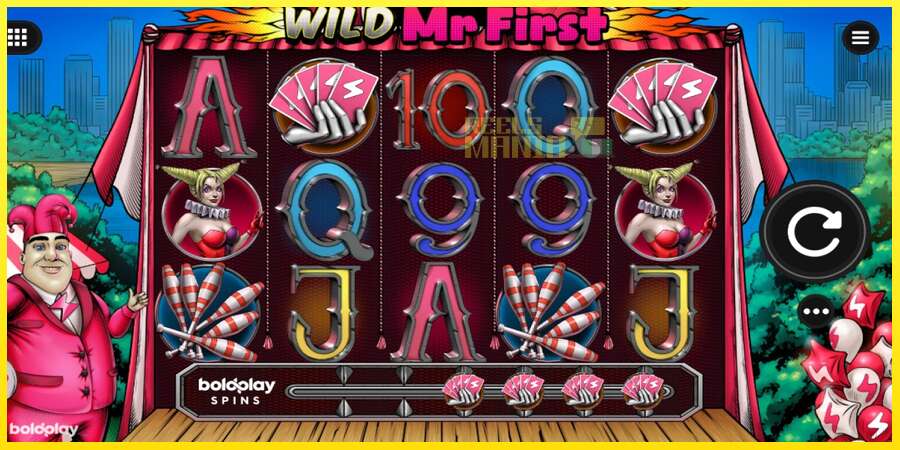 Riktiga pengar med en spelautomat Wild Mr. First, bild 1