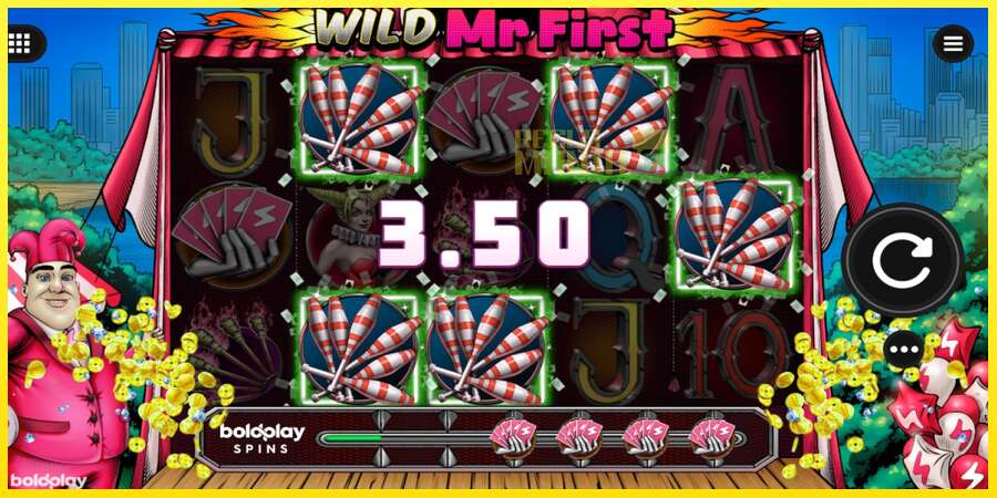 Riktiga pengar med en spelautomat Wild Mr. First, bild 2