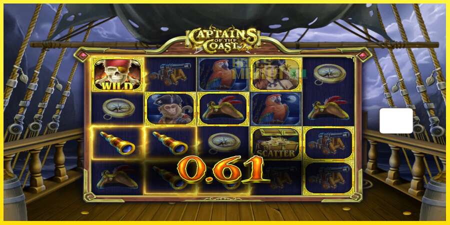 Riktiga pengar med en spelautomat Captains of the Coast 2, bild 2