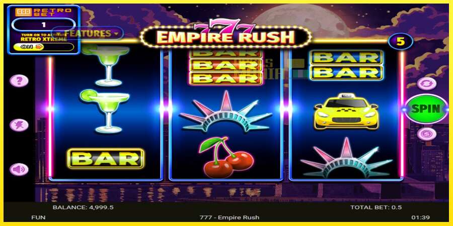 Riktiga pengar med en spelautomat 777 Empire Rush, bild 2