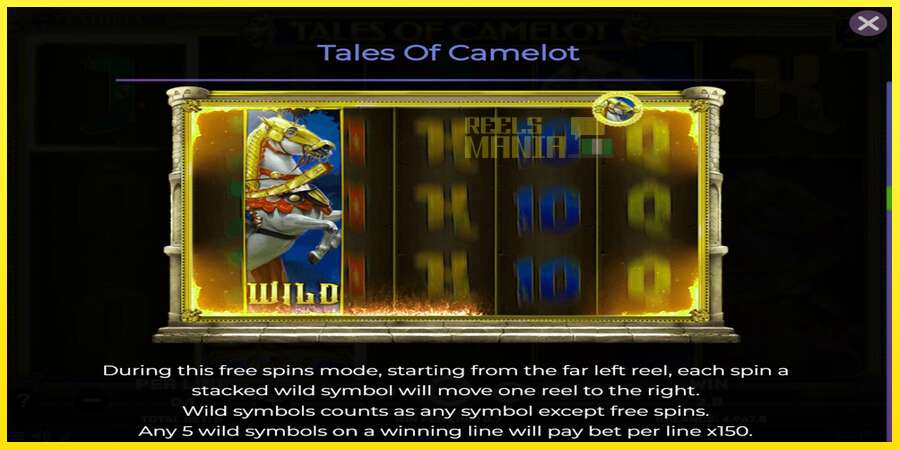 Riktiga pengar med en spelautomat Tales of Camelot, bild 5