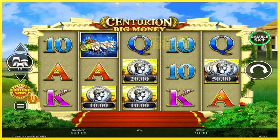 Riktiga pengar med en spelautomat Centurion Big Money, bild 2