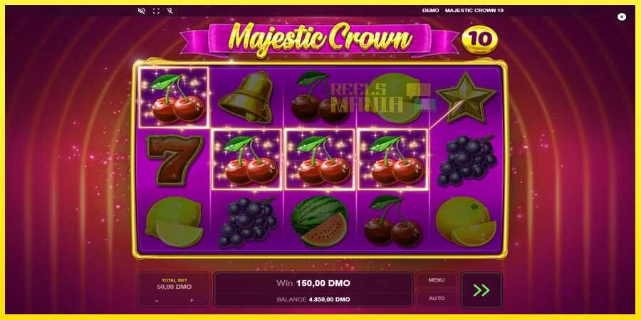 Riktiga pengar med en spelautomat Majestic Crown 10, bild 2