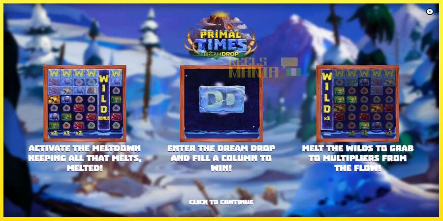 Riktiga pengar med en spelautomat Primal Times Dream Drop, bild 1