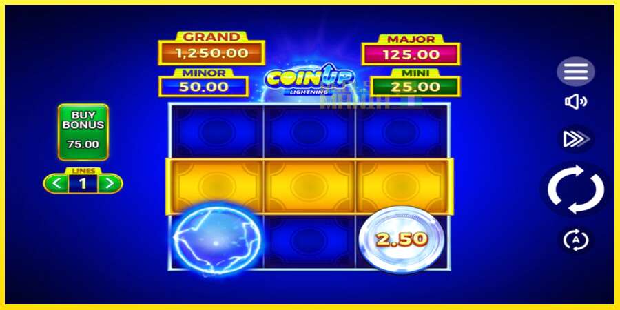 Riktiga pengar med en spelautomat Coin UP Lightning, bild 2