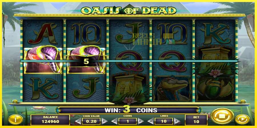 Riktiga pengar med en spelautomat Oasis of Dead, bild 2