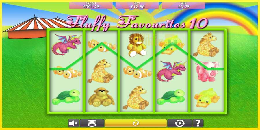 Riktiga pengar med en spelautomat Fluffy Favourites 10, bild 2