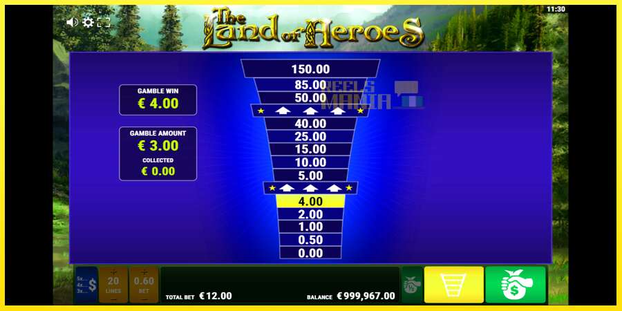 Riktiga pengar med en spelautomat The Land of Heroes, bild 6