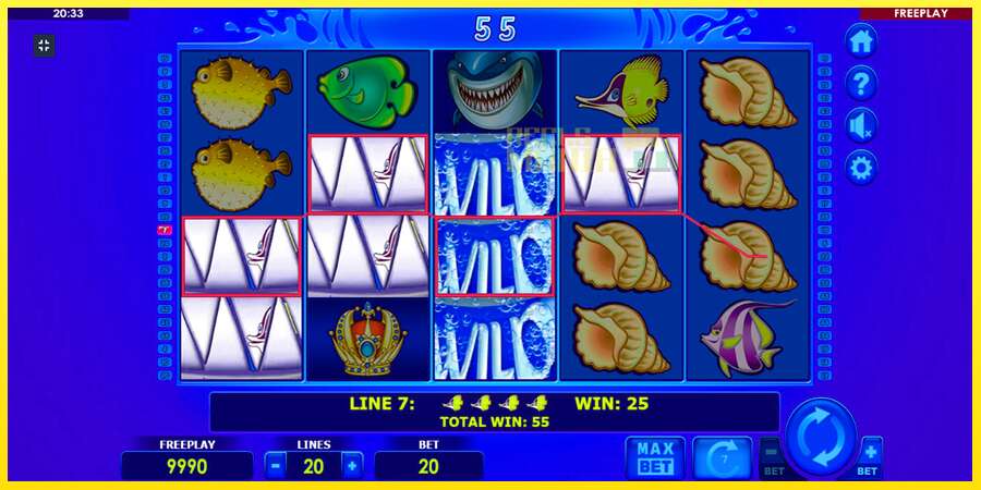 Riktiga pengar med en spelautomat Wild Shark, bild 6