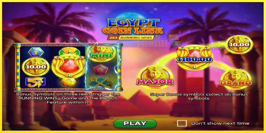 Riktiga pengar med en spelautomat Egypt Coin Link, bild 1