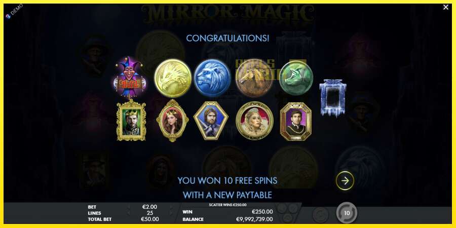 Riktiga pengar med en spelautomat Mirror Magic, bild 4