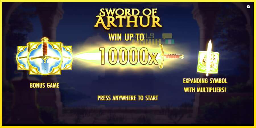 Riktiga pengar med en spelautomat Sword of Arthur, bild 1