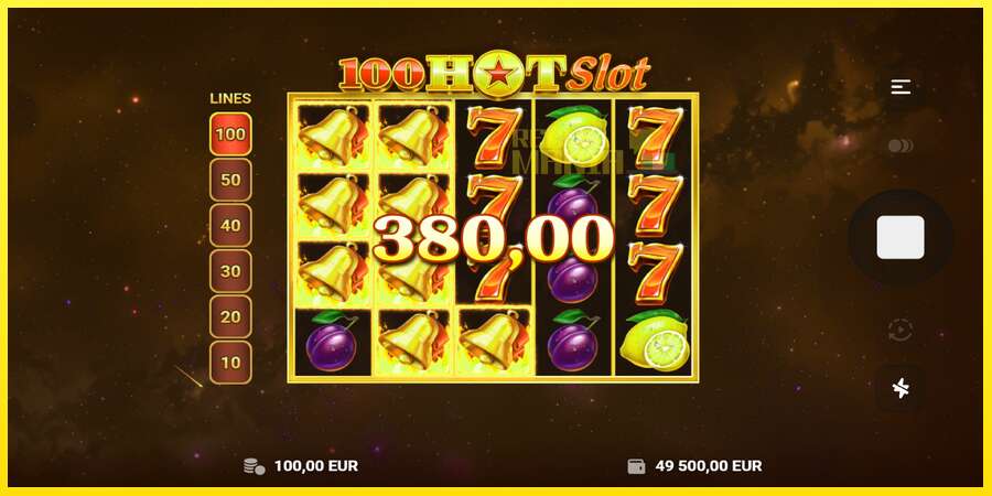 Riktiga pengar med en spelautomat 100 Hot Slot, bild 3