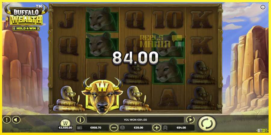 Riktiga pengar med en spelautomat Buffalo Wealth - Hold & Win, bild 4