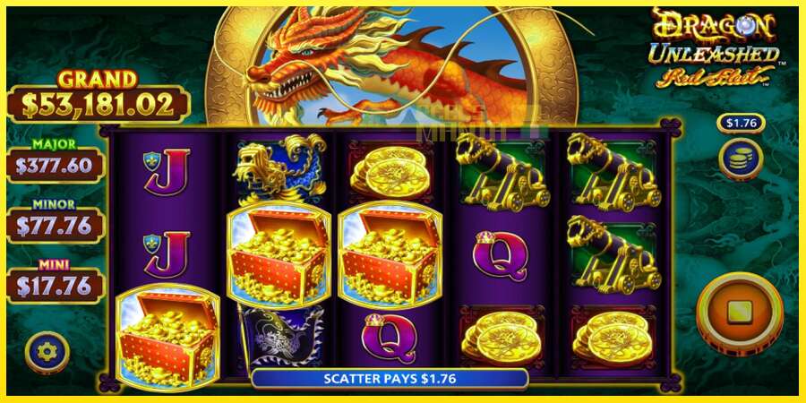 Riktiga pengar med en spelautomat Dragon Unleashed - Red Fleet, bild 3