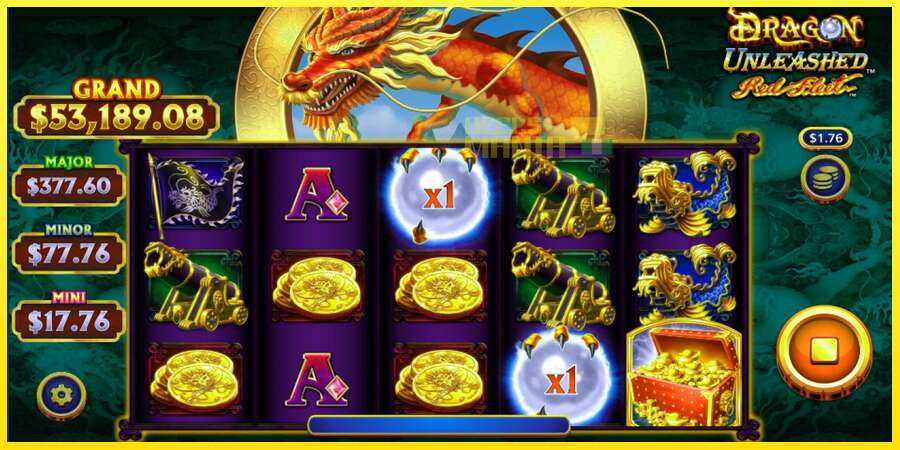 Riktiga pengar med en spelautomat Dragon Unleashed - Red Fleet, bild 5