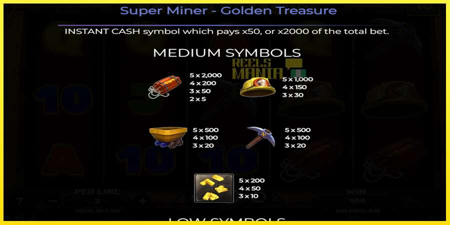 Riktiga pengar med en spelautomat Super Miner - Golden Treasure, bild 6