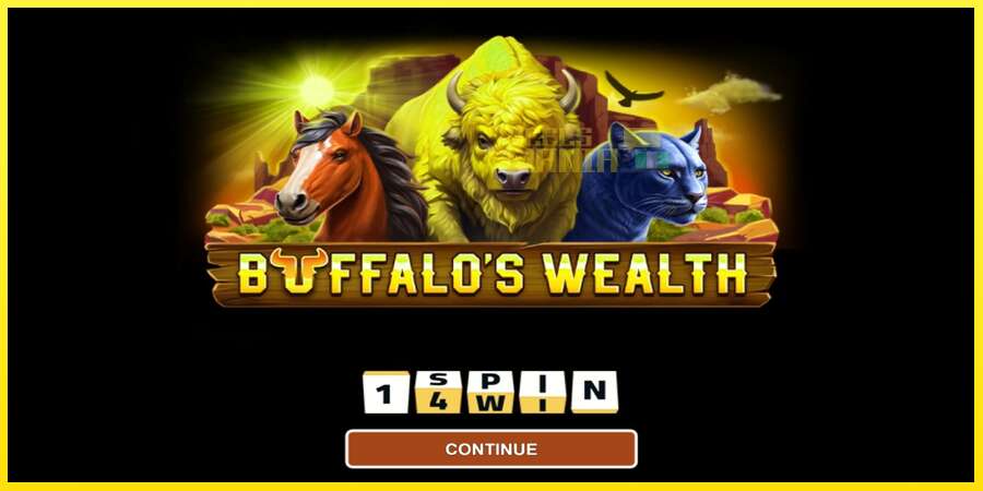 Riktiga pengar med en spelautomat Buffalos Wealth, bild 1