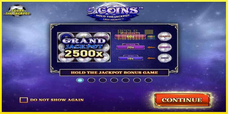 Riktiga pengar med en spelautomat 9 Coins Grand Platinum Edition Score The Jackpot, bild 1