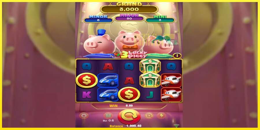 Riktiga pengar med en spelautomat 3 Lucky Piggy, bild 2