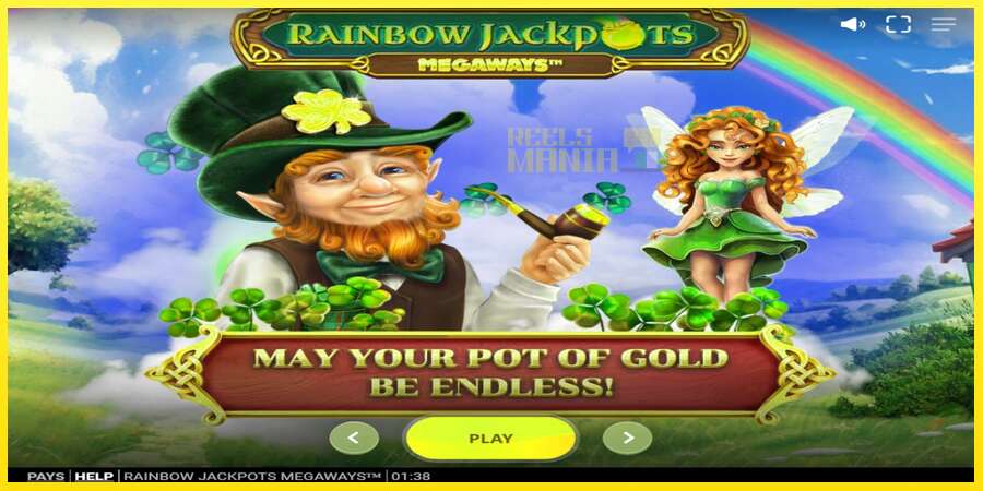 Riktiga pengar med en spelautomat Rainbow Jackpots Megaways, bild 1