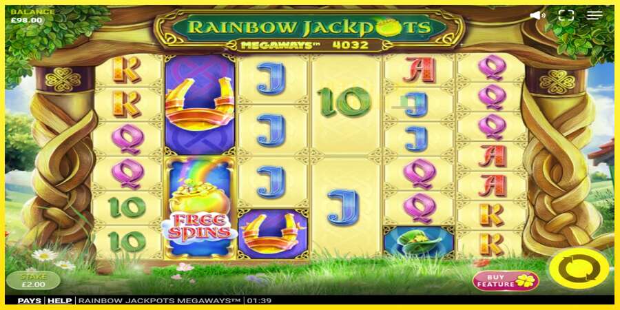 Riktiga pengar med en spelautomat Rainbow Jackpots Megaways, bild 2