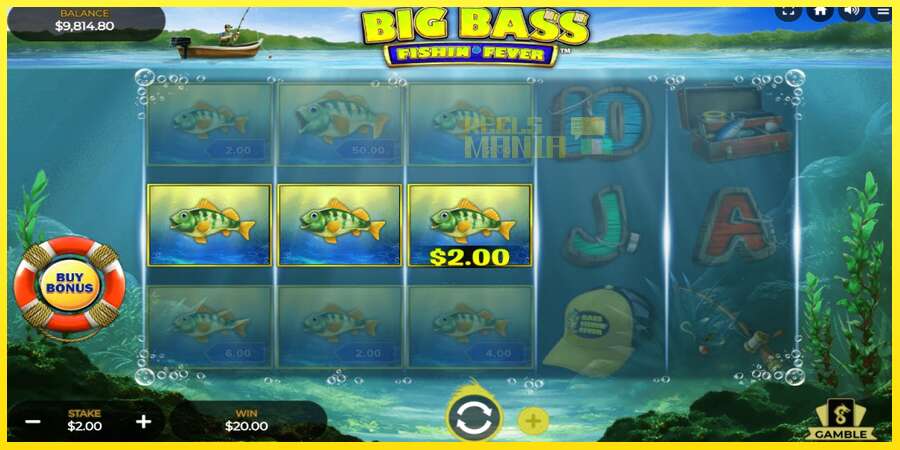 Riktiga pengar med en spelautomat Big Bass Fishin Fever, bild 3