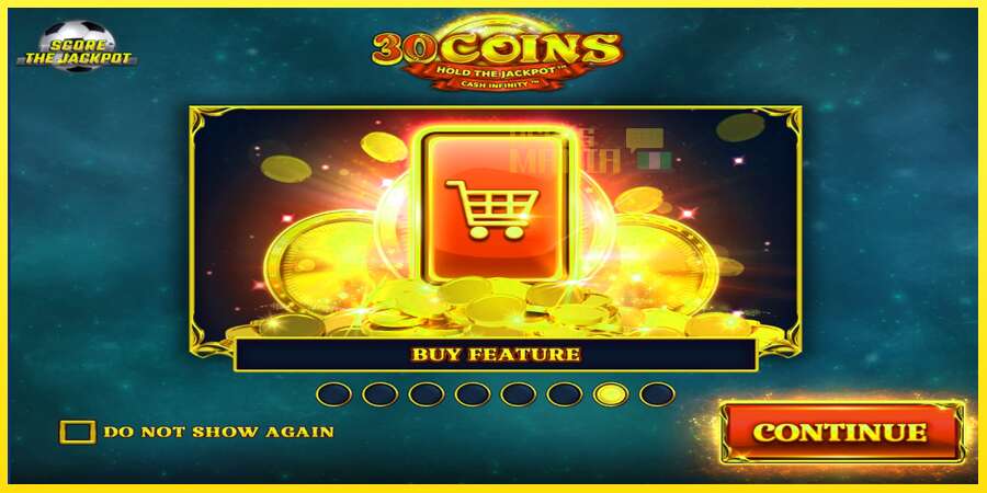 Riktiga pengar med en spelautomat 30 Coins Score The Jackpot, bild 1