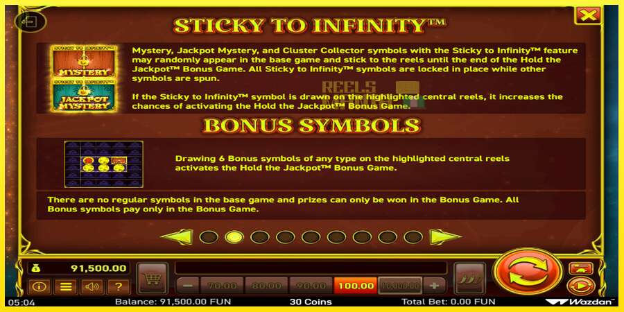 Riktiga pengar med en spelautomat 30 Coins Score The Jackpot, bild 6