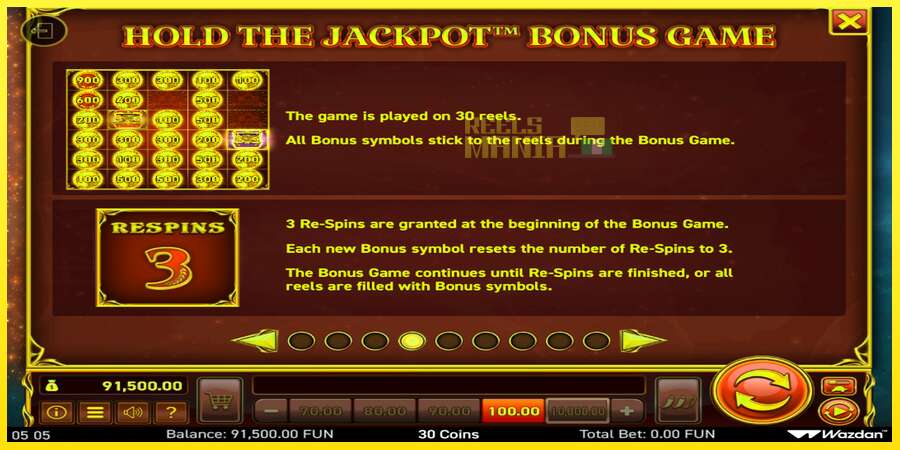 Riktiga pengar med en spelautomat 30 Coins Score The Jackpot, bild 7