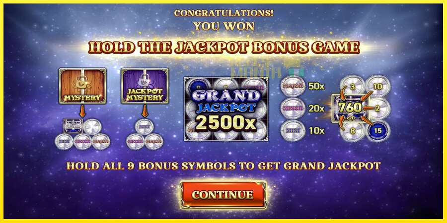 Riktiga pengar med en spelautomat 9 Coins Grand Diamond Edition Score The Jackpot, bild 3