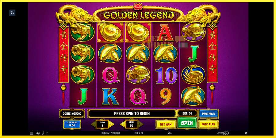 Riktiga pengar med en spelautomat Golden Legend, bild 1