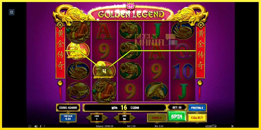 Riktiga pengar med en spelautomat Golden Legend, bild 2