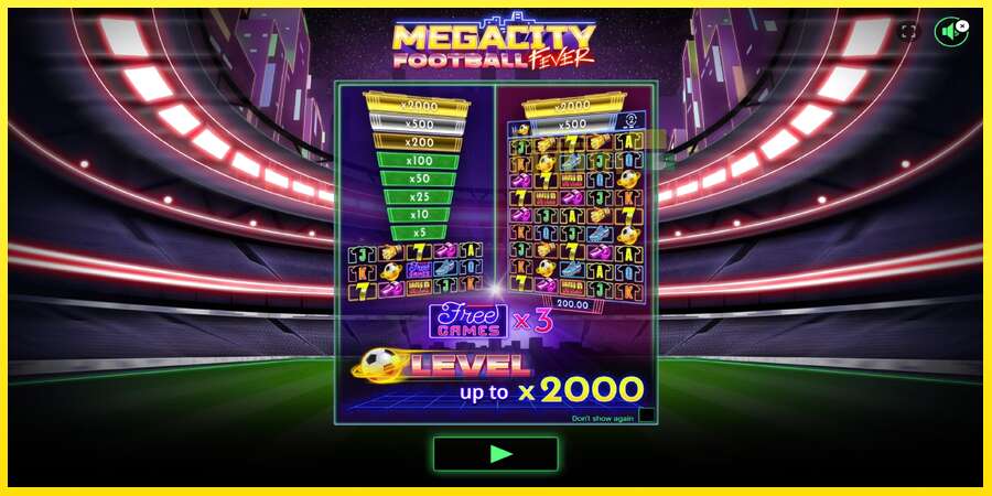 Riktiga pengar med en spelautomat Megacity Football Fever, bild 2