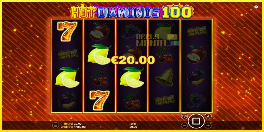 Riktiga pengar med en spelautomat Hot Diamonds 100, bild 2