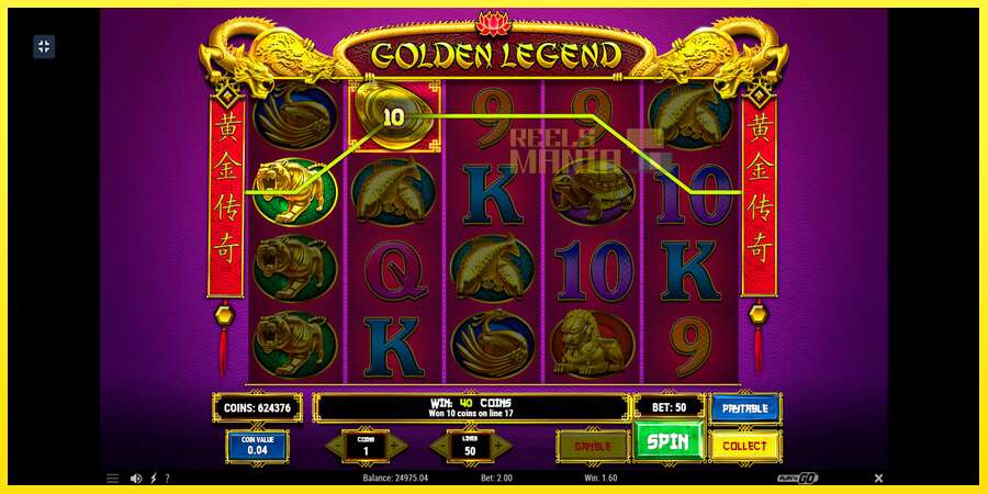 Riktiga pengar med en spelautomat Golden Legend, bild 4