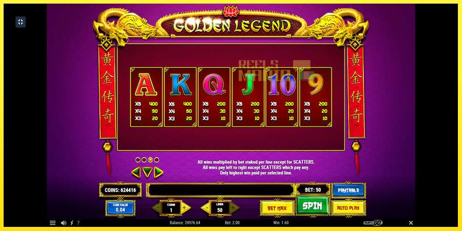 Riktiga pengar med en spelautomat Golden Legend, bild 6