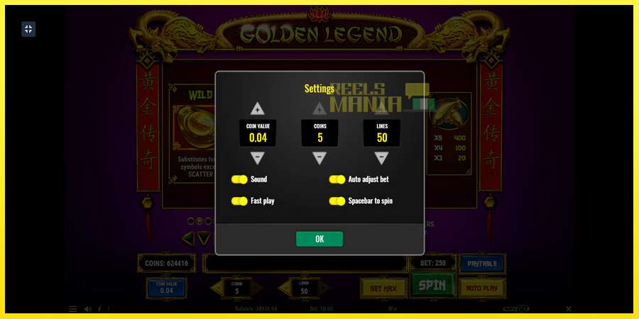 Riktiga pengar med en spelautomat Golden Legend, bild 8