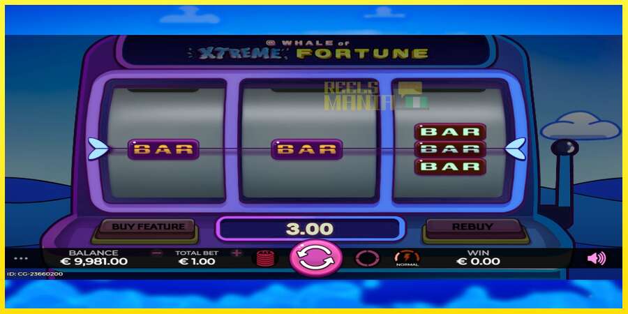 Riktiga pengar med en spelautomat Whale of Xtreme Fortune, bild 3